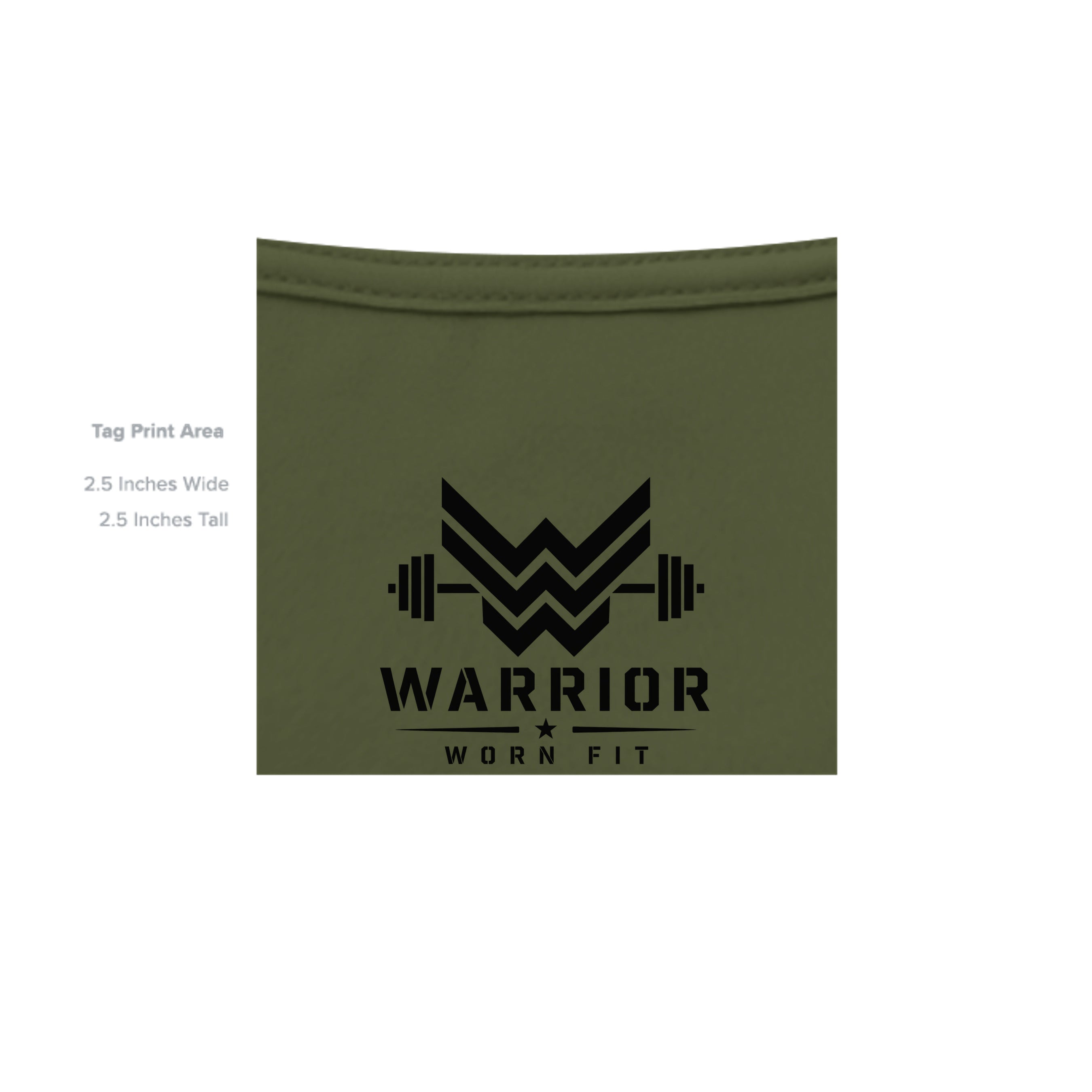 MILITARY GREEN - G640 - INSIDE_TAG_LINE