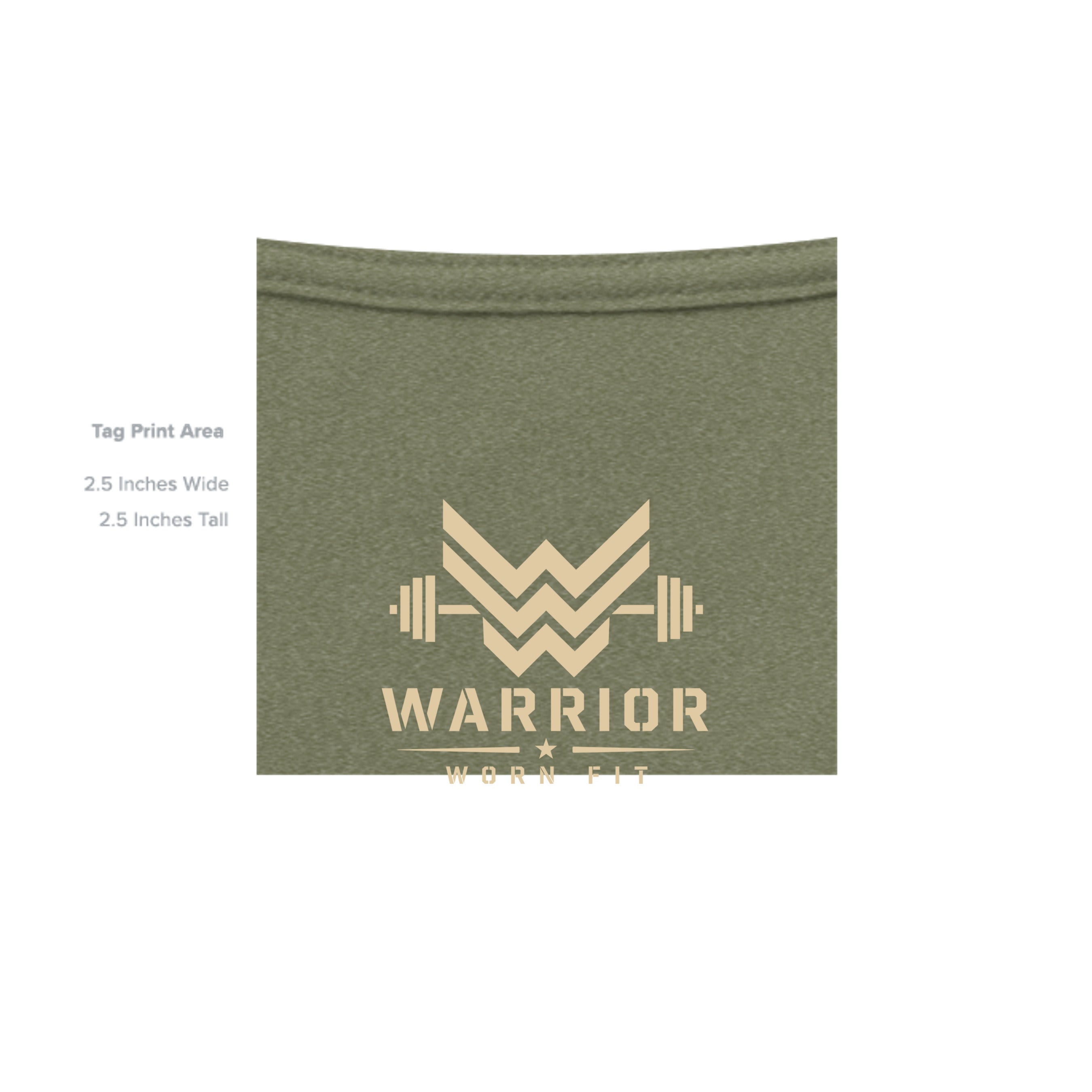HEATHER MILITARY GREEN - G640 - INSIDE_TAG_LINE